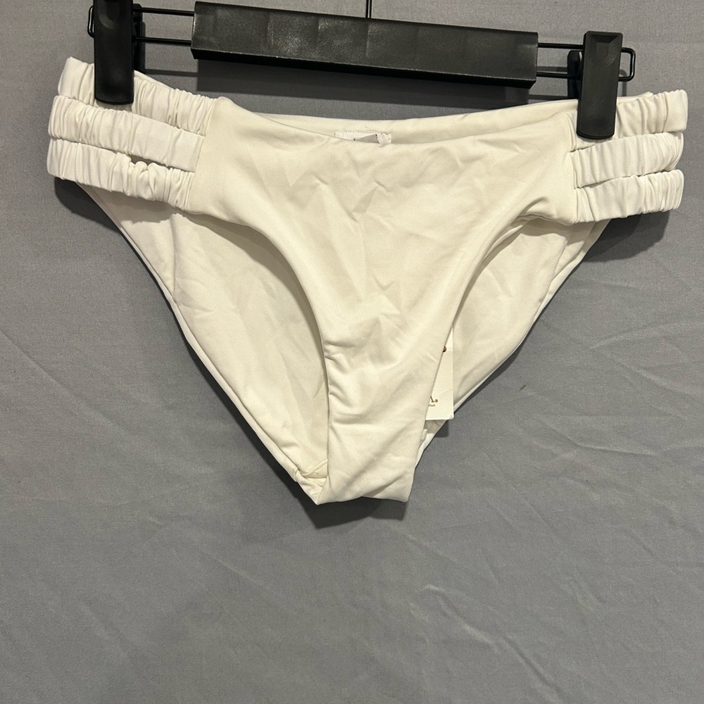 BECCA White Bikini Bottoms
